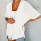 🔥Summer Hot Sale 40％ OFF🏳️‍🌈2026 New Stylish Flowy Short Sleeve Cardigan✈️Buy 2 Free Shipping