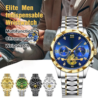 🔥Black-Friday-Mega-Angebot – 50 % Rabatt!🔥Luxury Design Dodecagon Quartz Watch New Multifunctional Men's Wristwatch