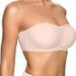 ⛱️Last Day Special Price ￡9.99!!💞Womens Strapless Bras Push Up Bandeau Bra Non Slip Wireless Supportive Padded Bras Seamless Comfortable Tube Jelly Bra