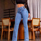 🎁2026 New Arrivals 40% OFF👖Stretch Flare Jeans With A High Waist
