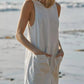 Casual Jumpsuit Stretch Sleeveless Shorts Jumpsuit