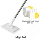 🧹Now only 40% off!💥Disposable Dust Mop with 4 Reusable Cloths