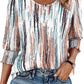 🏖️Womens 3/4 Sleeve T-Shirts Cute Crewneck Tees Blouses