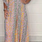 💃2024 NEW STYLE V-neck Leopard print Dress 💝Compre 2 envío gratis🔥