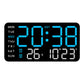 📢40% OFF!⏰Multifunctional decorative LED digital wall clock