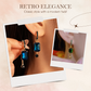 💎  Vintage Synthetic Diamond Earrings – Geometric, Dangling, Clip-On ✨
