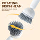 🧽40% OFF NOW! ✨ Rotatable Cleaning Brush - 360° Spinning Head with Extendable Handle for Tiles & Hard-to-Reach Areas 🚿🔧