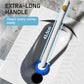 Disposable Toilet Brush with Replaceable Head