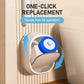 Disposable Toilet Brush with Replaceable Head