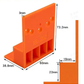 🎁Wardrobe Cabinet Side Filler Panel Installation Locator and Stepped Positioning Plate for Precise Hole Alignment