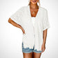 🔥Summer Hot Sale 40％ OFF🏳️‍🌈2026 New Stylish Flowy Short Sleeve Cardigan✈️Buy 2 Free Shipping