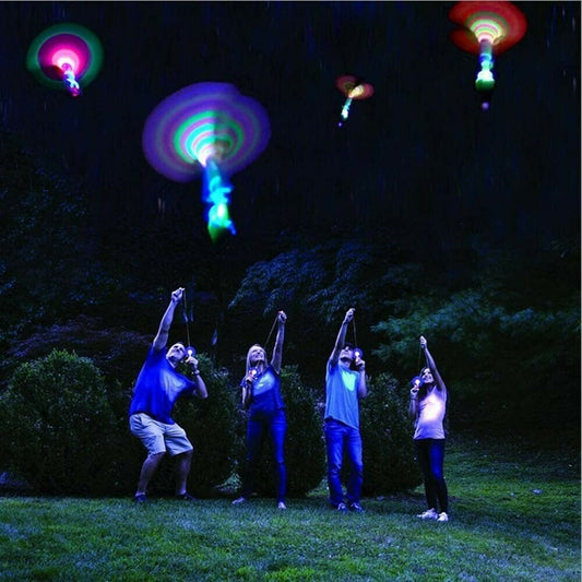 🎮Only £ 1.99！LED Helicopter Launcher