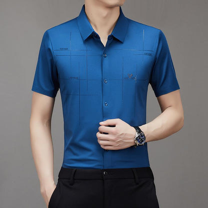 🔥Buy 2 Free shipping🔥🎁Men's Ice Silk Business Shirt