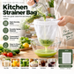 Strainer Bag – High-density mesh, drawstring & reusable. Smooth filtering – grab yours! ✅