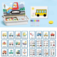 🔥Halloween Early Bird Sale🎉 Magnetic Puzzle Dress-Up Game Children's Double-Sided Educational Toy Portable Preschool Learning Toy