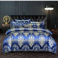 🔥Free shipping🔥 Luxury Satin Jacquard Bedding 4-pices-Set