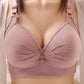 🥰2025 Plus Size Comfortable Underwear Bra