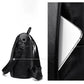🎒 Women's Large Capacity Backpack – PU Leather, Chic Embossed, Comfortable 👜