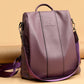 🎒 Women's Large Capacity Backpack – PU Leather, Chic Embossed, Comfortable 👜