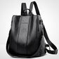 🎒 Women's Large Capacity Backpack – PU Leather, Chic Embossed, Comfortable 👜