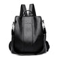 🎒 Women's Large Capacity Backpack – PU Leather, Chic Embossed, Comfortable 👜