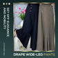 👖【Fashion Slim Fit】Hot Sale-Pleated Wide Leg Pants