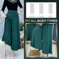 👖【Fashion Slim Fit】Hot Sale-Pleated Wide Leg Pants