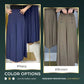 👖【Fashion Slim Fit】Hot Sale-Pleated Wide Leg Pants