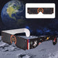 🕶️ Solar Eclipse Glasses for Viewing the Total Solar Eclipse – ISO 12312-2 Certified with Smartphone Filter 🌑