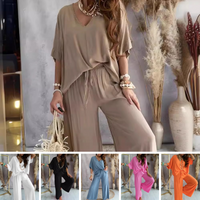 🔥Summer Hot Sale🔥Women’s Casual Loose Solid Color Suit