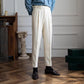 Men's Neapolitan Casual Formal Pants with Adjustable Waist