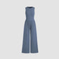 🔥Promotion 50% OFF 🔥Women’s Solid Sleeveless Wide Leg Jumpsuit &Free shopping✈️