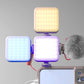🔥Portable Full Color Video Light with 3 Cold Shoe Mounts