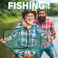 🔥Auto-Foldable Strengthened Fishing Trap Net
