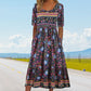 🌷Women’s Elegant Bohemian Print Dress