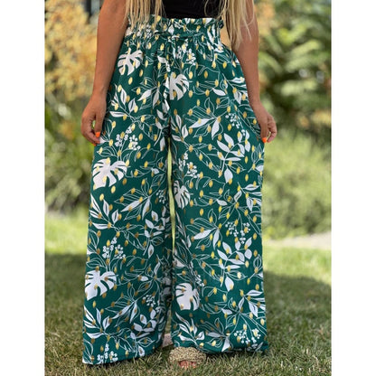 🔥Free Shipping🔥Women's Printed Wide Leg Pants