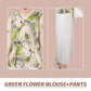 Traditional Chinese Blouse & Pants Set for Women