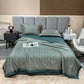 Washable Icy Cool Breathable Summer Quilt 4-piece Set
