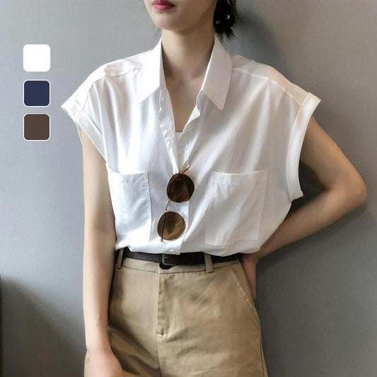 Women’s Casual Lapel Cotton Shirt