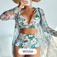 Women's 3 Piece Swimsuits with Kimono Cover Up
