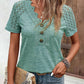 Lace short-sleeve T-shirt