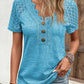 Lace short-sleeve T-shirt