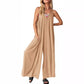 🦋Women's Casual V-Neck Sleeveless Wide Leg Jumpsuit