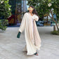 Women Shiny Abaya Dress Robe