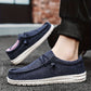 👟Breathable lightweight canvas loafers for men