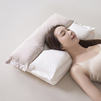 ☁️ Soft and Hard Dual-Zone Neck Support Pillow🛏️