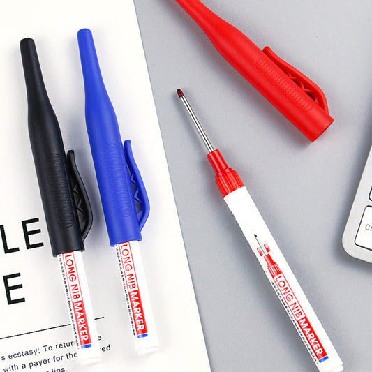 💖 Long-Tip Marker Pen 🖍️Oil-Based&Quick-Dry