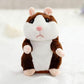 🐹  Talking Hamster Plush – Repeats sounds & cute interactive fun ✨