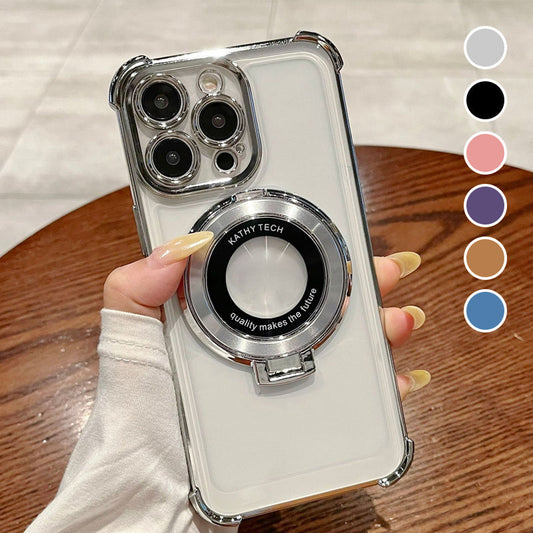 🔥Limited Time 40% OFF🔥Magnetic Lens Protective Phone Case with Stand