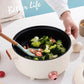 Multi-Functional Electric Non-Stick Pot with Steamer